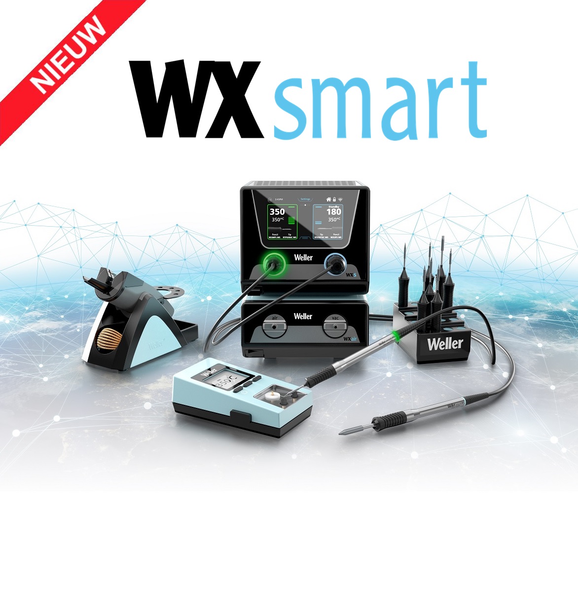 Weller® desoldeerstations WXsmart serie