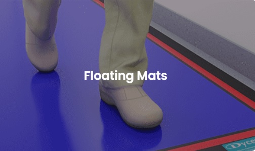 Dycem Cleanroom Floating Floor Sytems